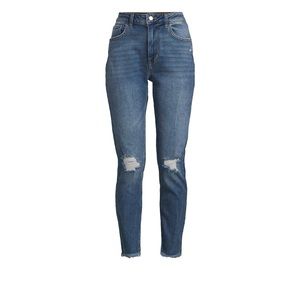 No Boundaries Juniors High Rise‎ Mom Jeans